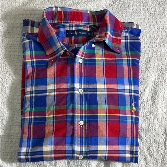 Polo Ralph Lauren Other - Polo Ralph Lauren Multicolor Plaid Button Down Shirt size 2XL tall